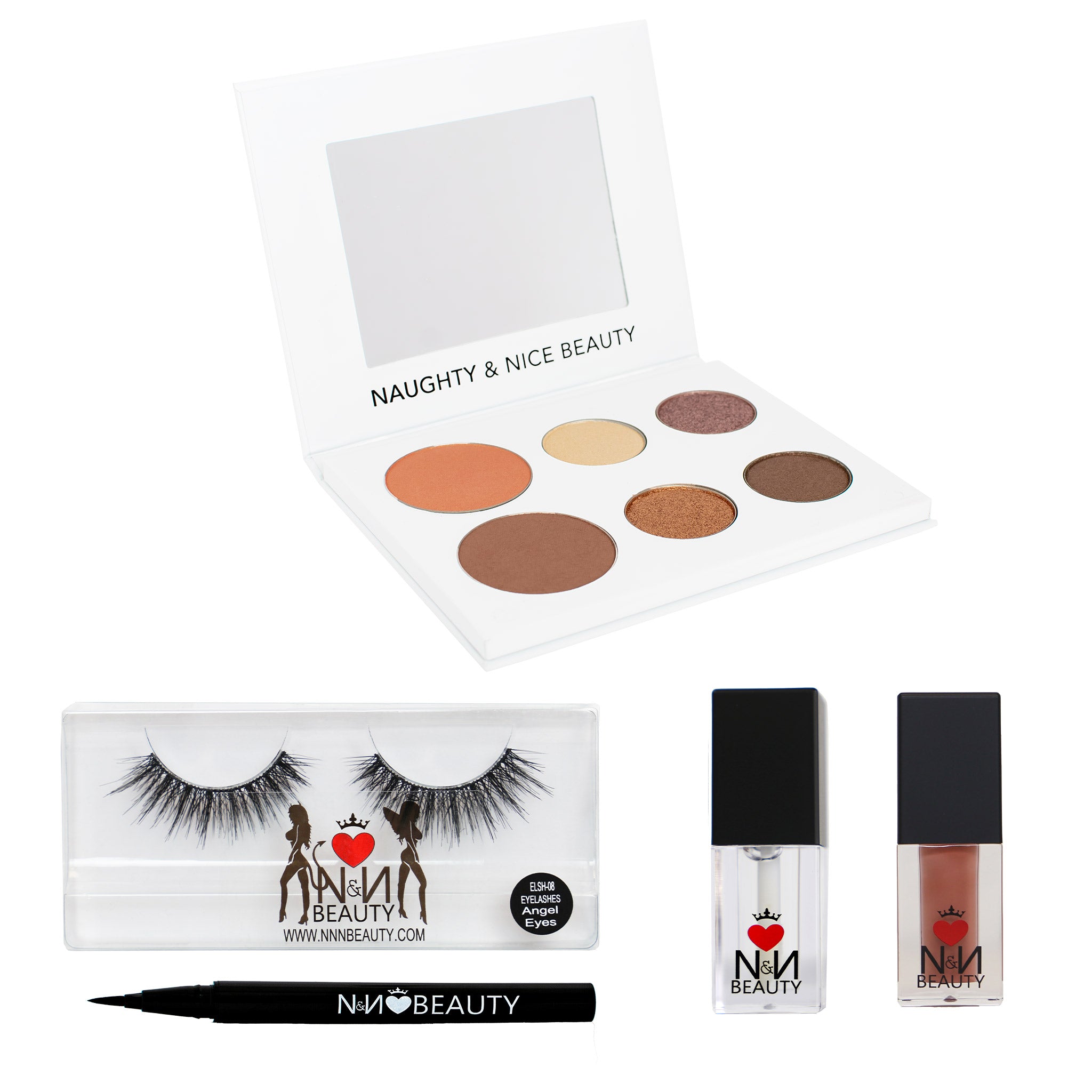 Kylie Cosmetics Naughty and Nice selling Eyeshadow Palette Bundle